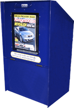 Newspaper rack